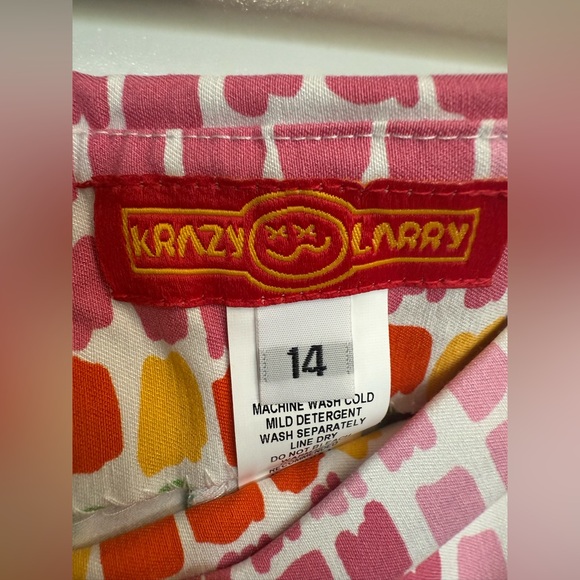 Krazy Larry golf pants. Great colors. Size 14. Worn once for photo shoot - Picture 4 of 4